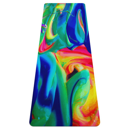 Rainbow Confusion Yoga Mat