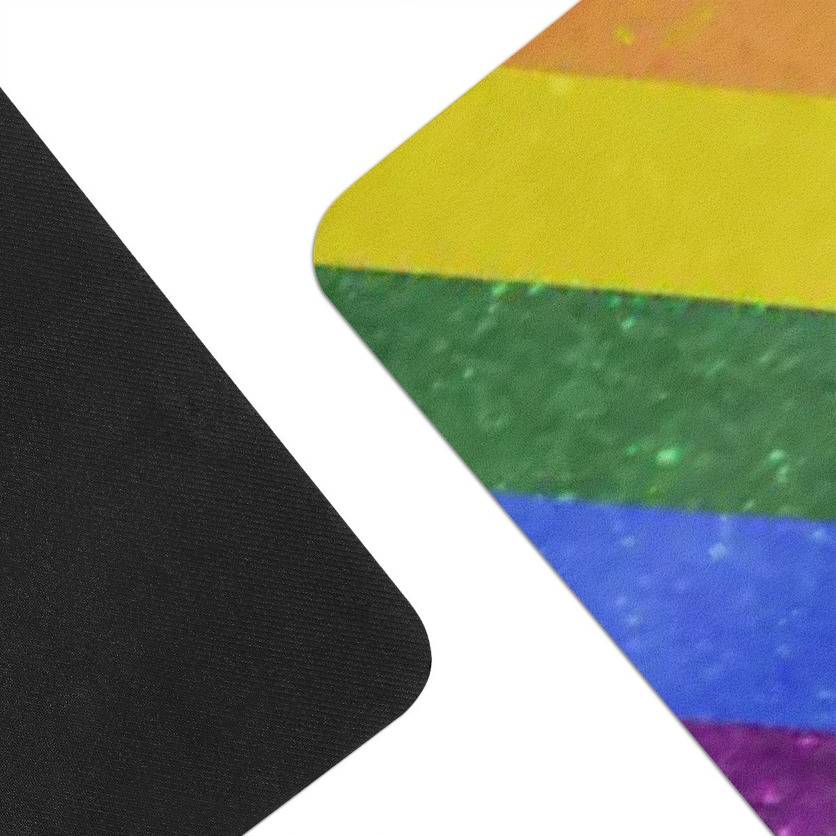 LGBT Pride Motif Pattern Yoga Mat Women ONESIZE