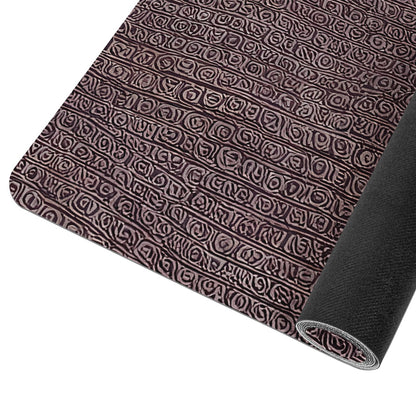 African Ethnic Mudcloth Yoga Mat