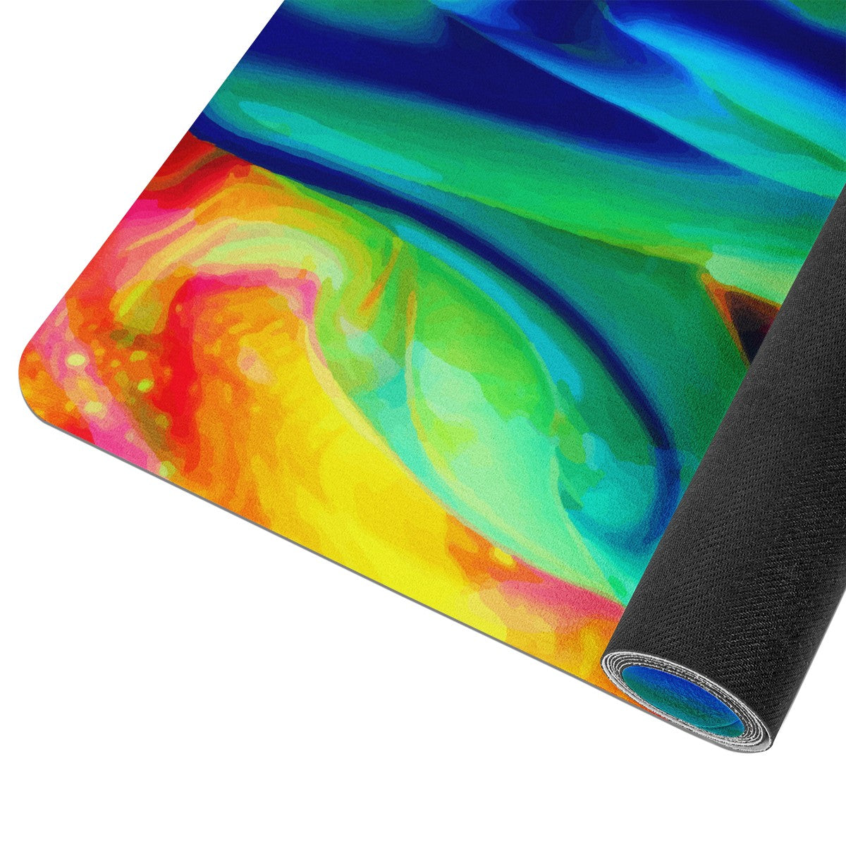 Rainbow Confusion Yoga Mat