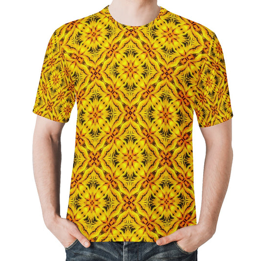 Yellow Toghu: Cameroon Men's  Basic Tee