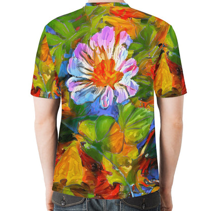 Petunia Flower Men's  Basic Tee