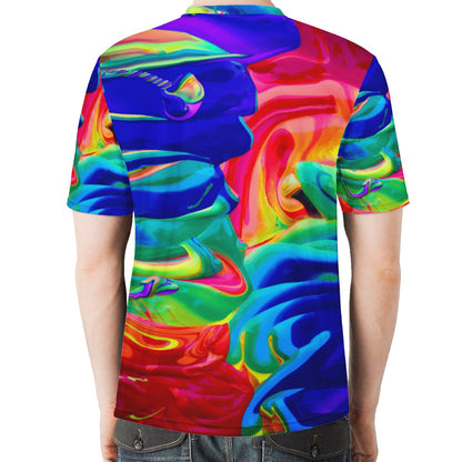 Rainbow Pride | Gay Pride | LGBTQ Pride | Confusion Men's Basic Tee