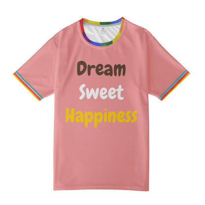 DREAM SWEET HAPPINESS Men's  Basic Tee