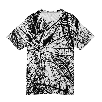 Black and White Croton Men's  Basic Tee