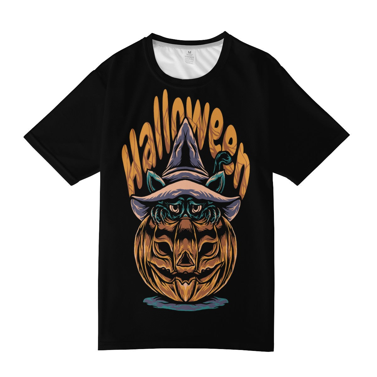 Halloween 2022 Men's All Over Print Basic Tee - Luxtrini, LLC