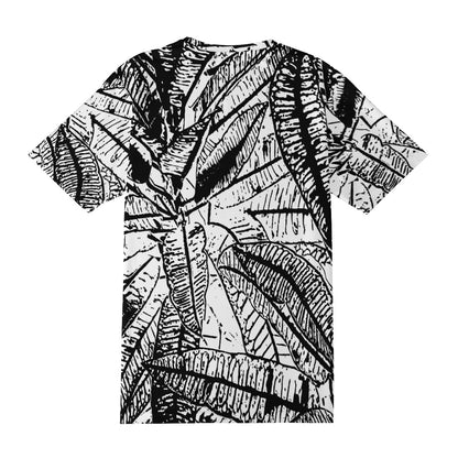 Black and White Croton Men's  Basic Tee