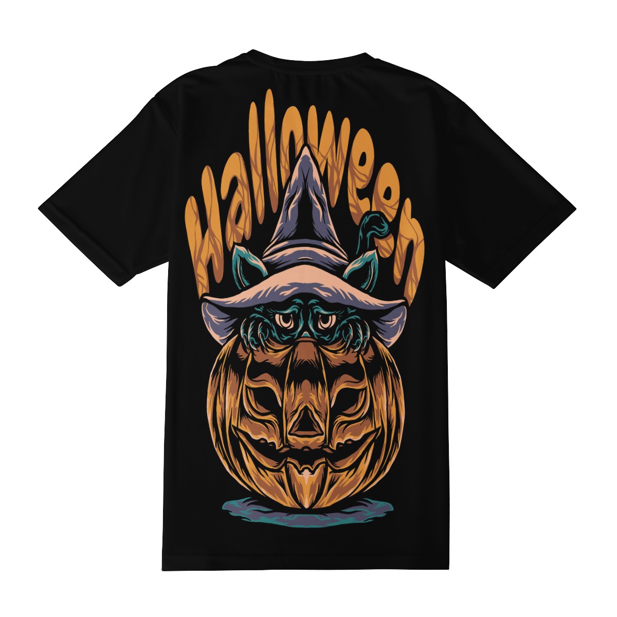 Halloween 2022 Men's All Over Print Basic Tee - Luxtrini, LLC