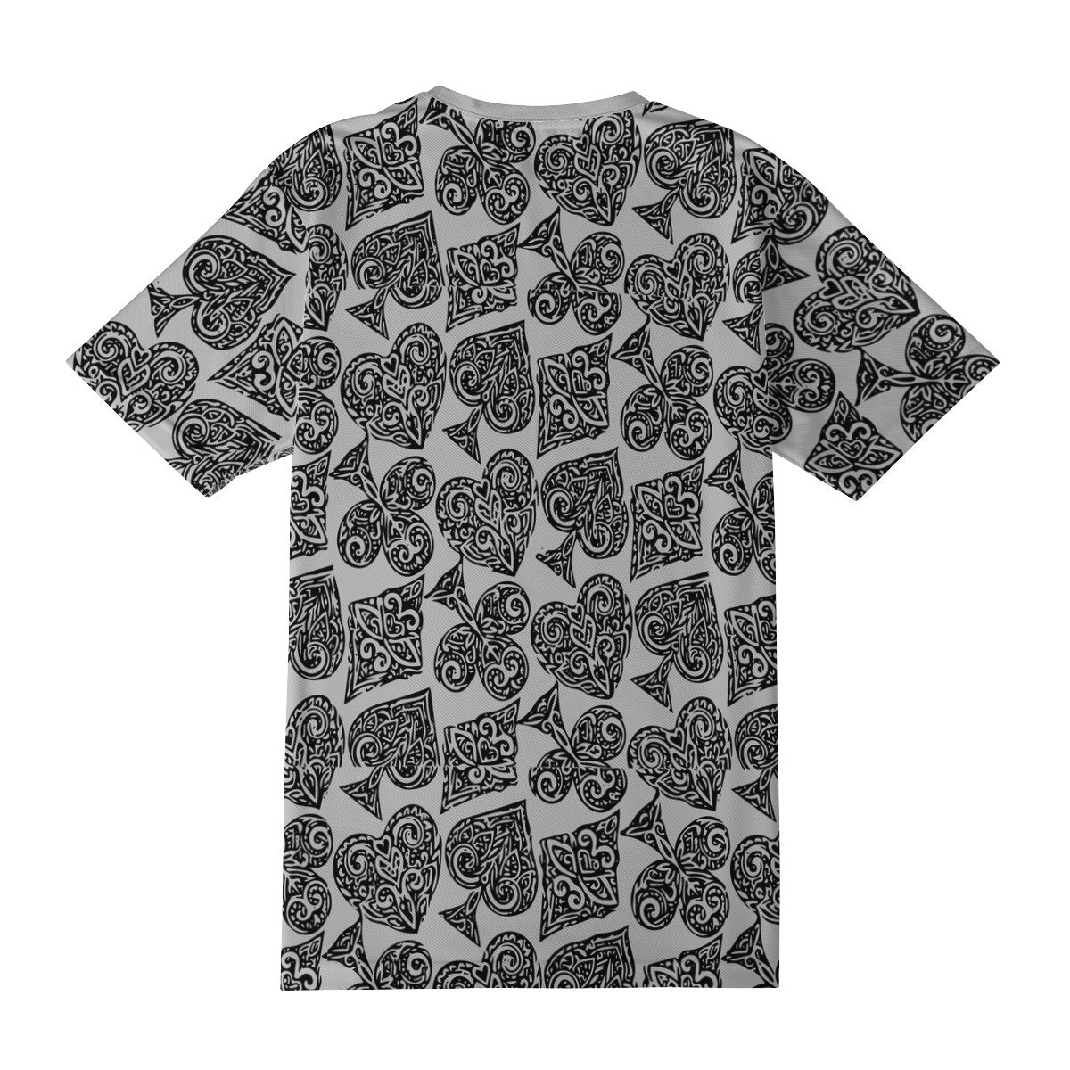 Poker Men's All Over Print Basic Tee - Luxtrini, LLC