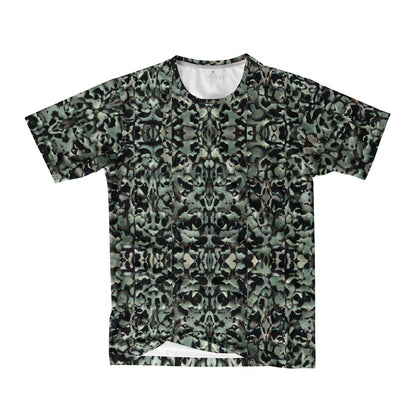 Chic Camo Abstract Print Men's  Basic Tee