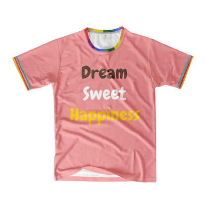 DREAM SWEET HAPPINESS Men's  Basic Tee