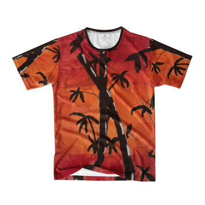 Bamboo at Sunset Men's  Basic Tee