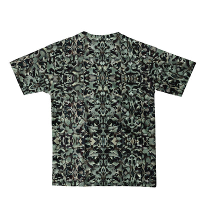 Chic Camo Abstract Print Men's  Basic Tee