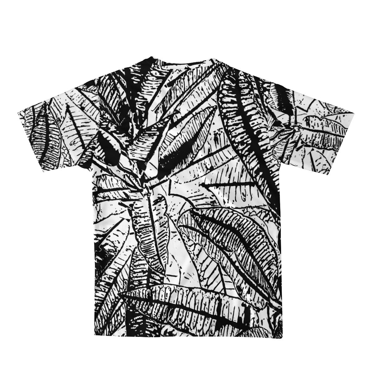 Black and White Croton Men's  Basic Tee