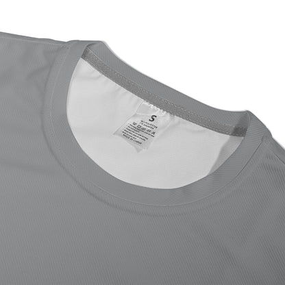 Silver Gray Men's  Basic Tee