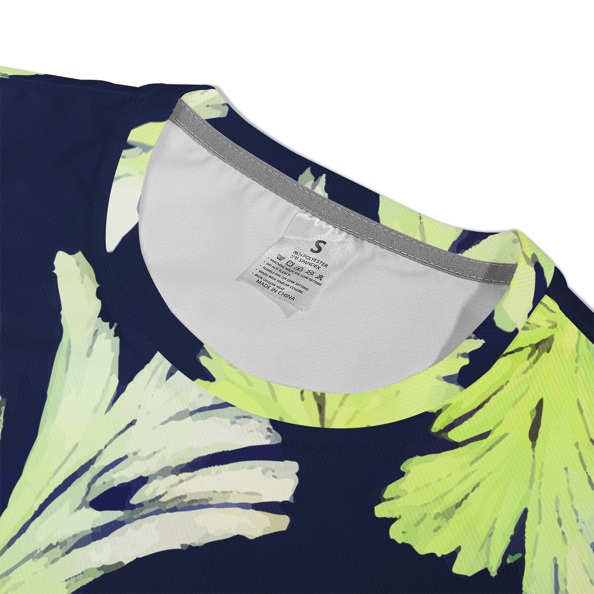 Puakenikeni - Lime Green and Black Men's All Over Print Basic Tee - Luxtrini, LLC