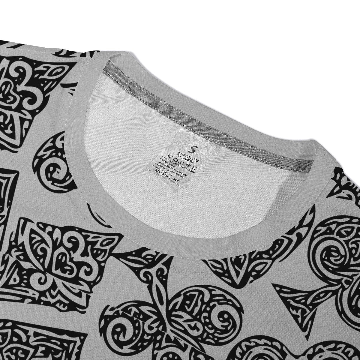 Poker Men's All Over Print Basic Tee - Luxtrini, LLC