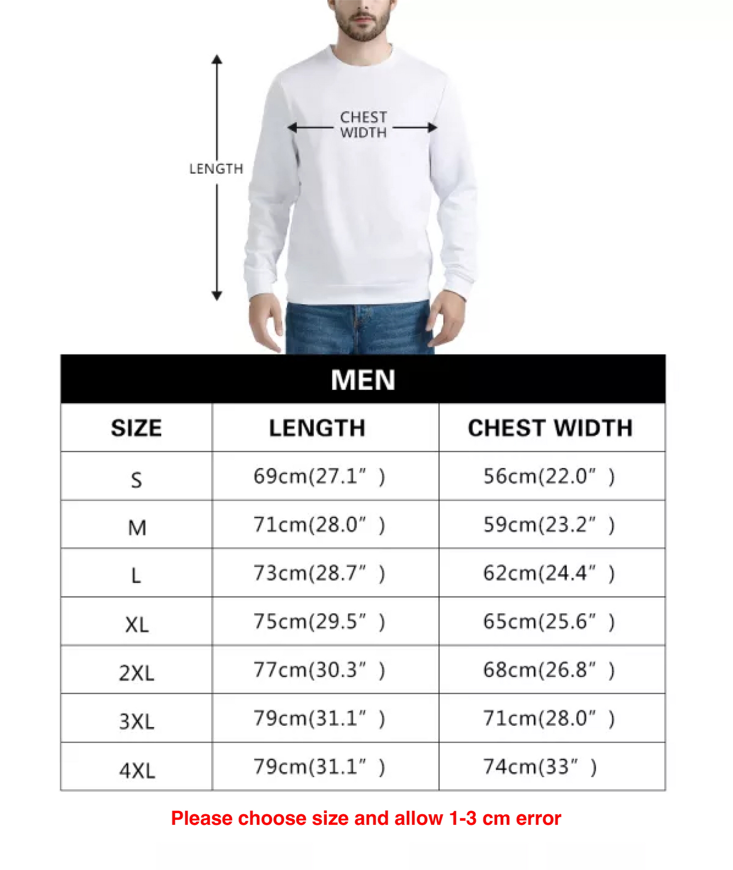 Silver Gray Men's Sweatshirt