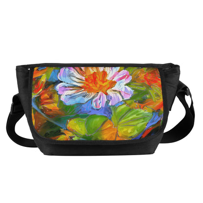 Petunia Flower Messenger Bags