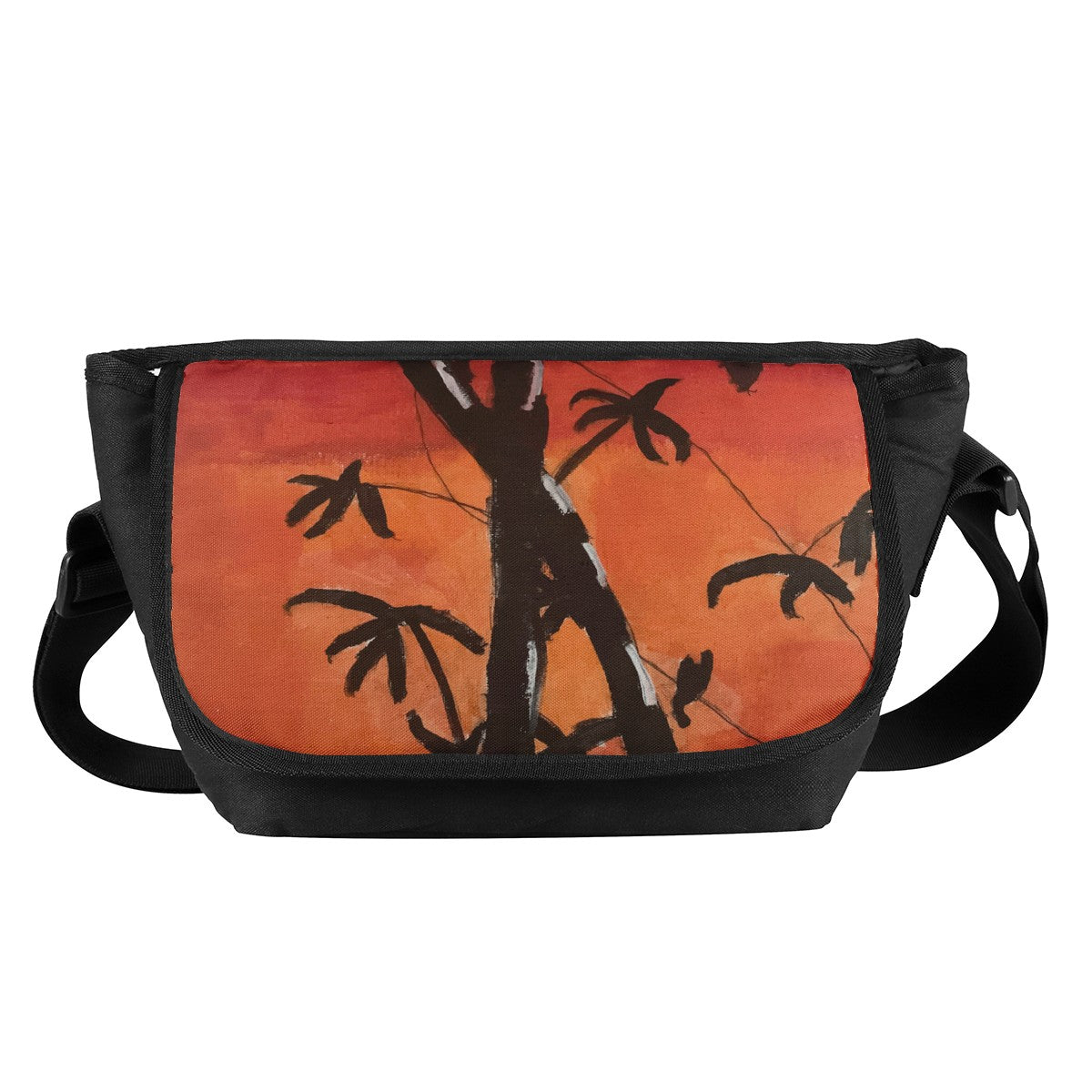 Bamboo at Sunset Messenger Bags