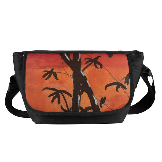 Bamboo at Sunset Messenger Bags