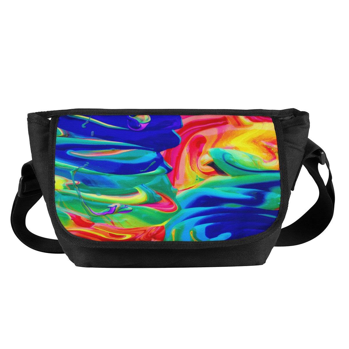 Rainbow Confusion Messenger Bags