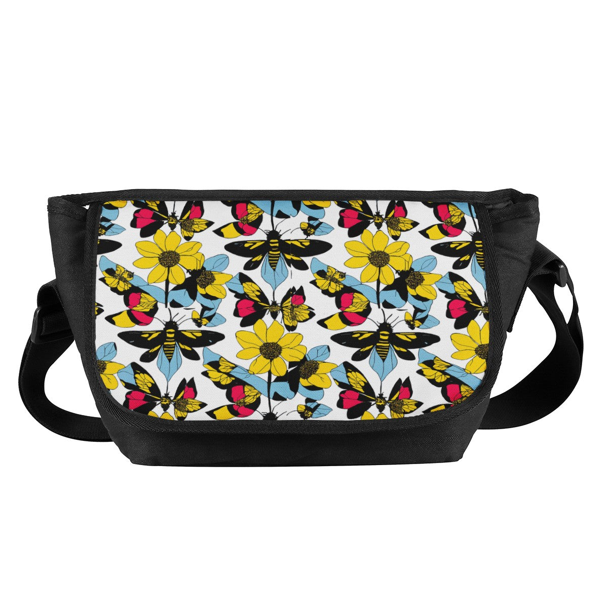 Bees and Sunflowers Messenger Bags