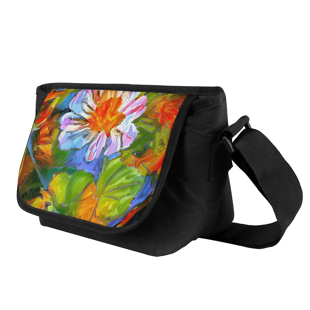 Petunia Flower Messenger Bags