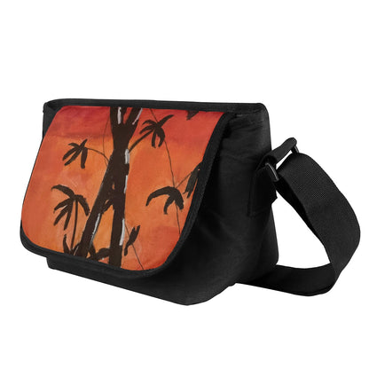 Bamboo at Sunset Messenger Bags