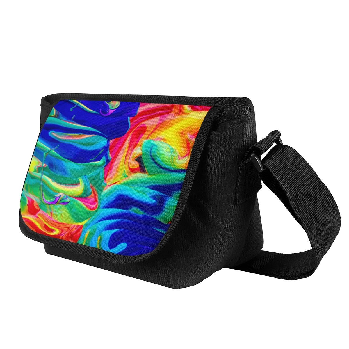 Rainbow Confusion Messenger Bags