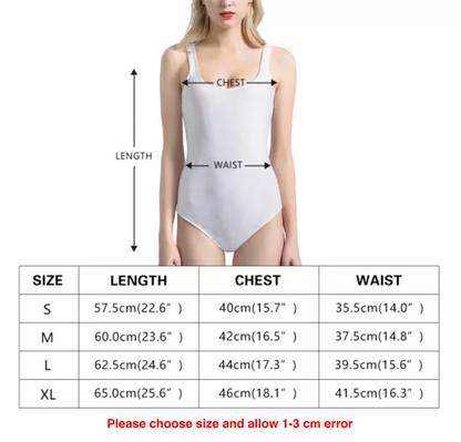 Black Women's One-Piece Halterneck Swimsuit