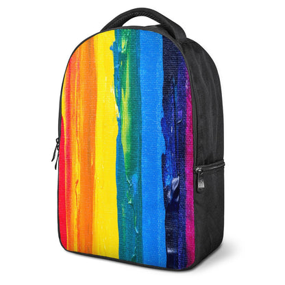 Rainbow Painting Laptop Backpack