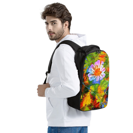 Petunia Flower Laptop Backpack