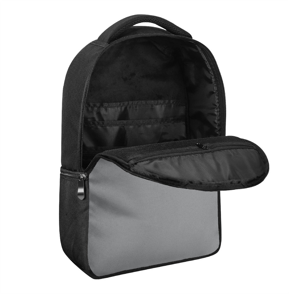 Silver Gray Laptop Backpack