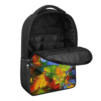 Petunia Flower Laptop Backpack