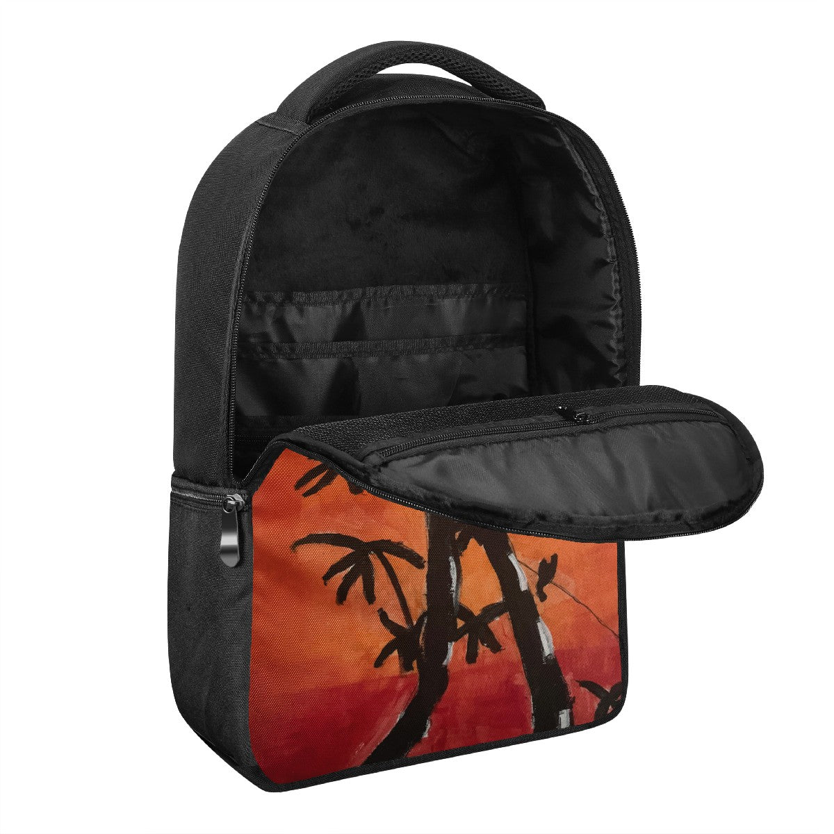 Bamboo at Sunset Laptop Backpack