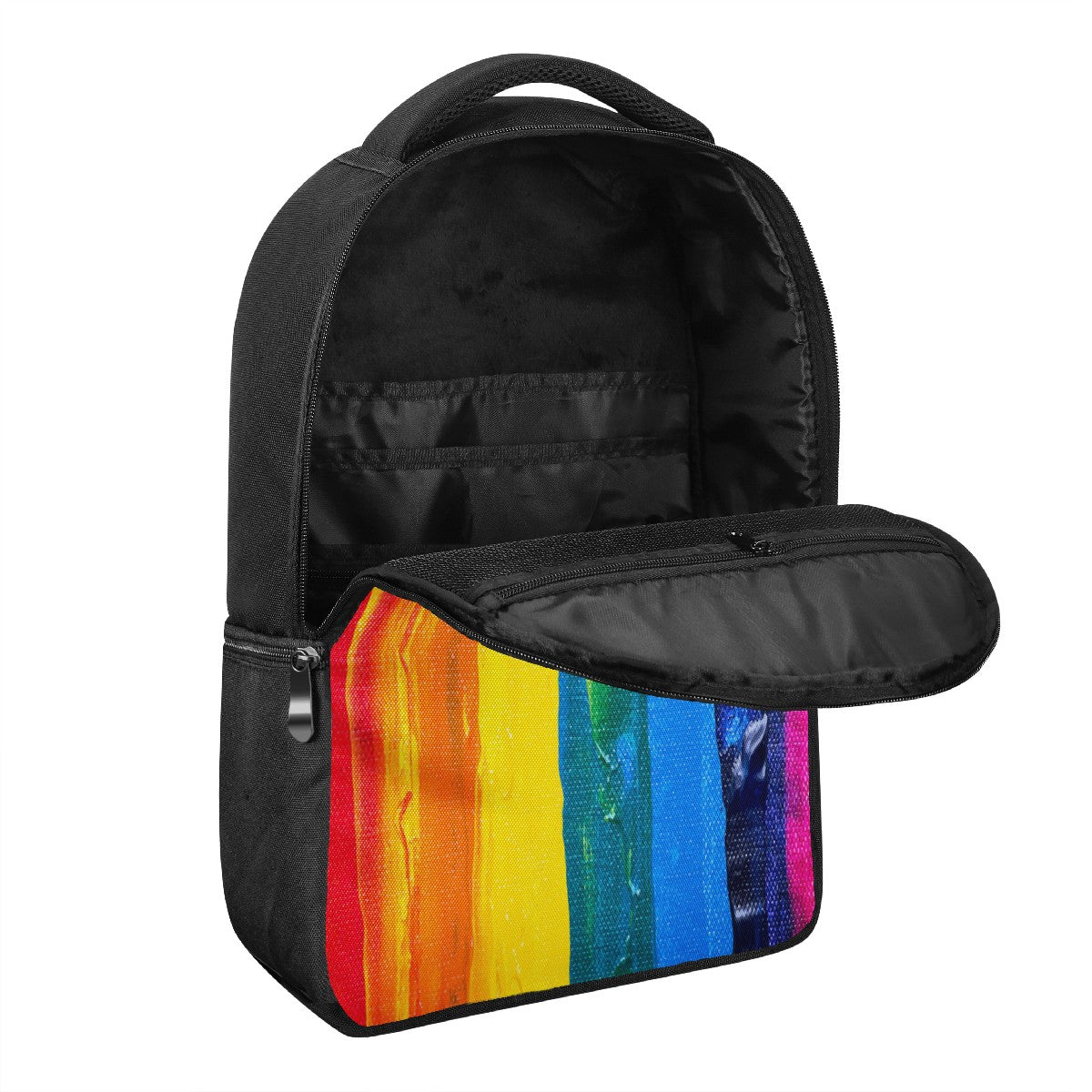 Rainbow Painting Laptop Backpack