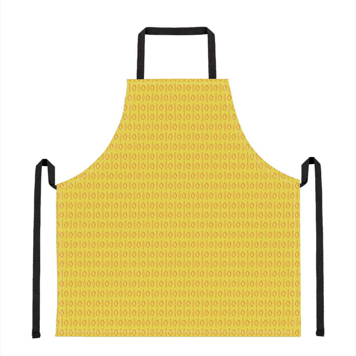 Luxtrini African | Ethnic | Mudcloth | #14 Yellow Apron