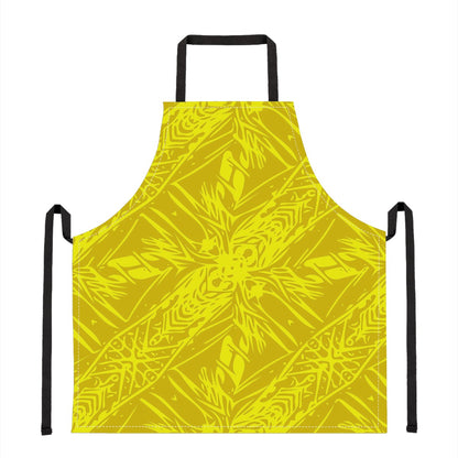 Luxtrini Yellow Fern Apron