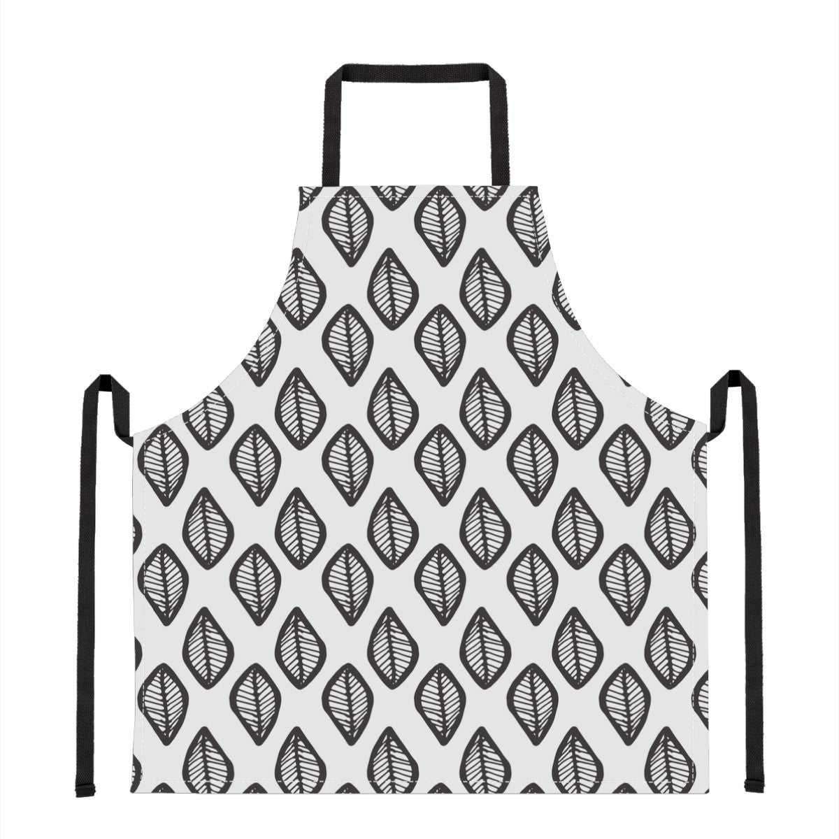 Luxtrini African | Ethnic | Mudcloth | #16 Black and White Apron