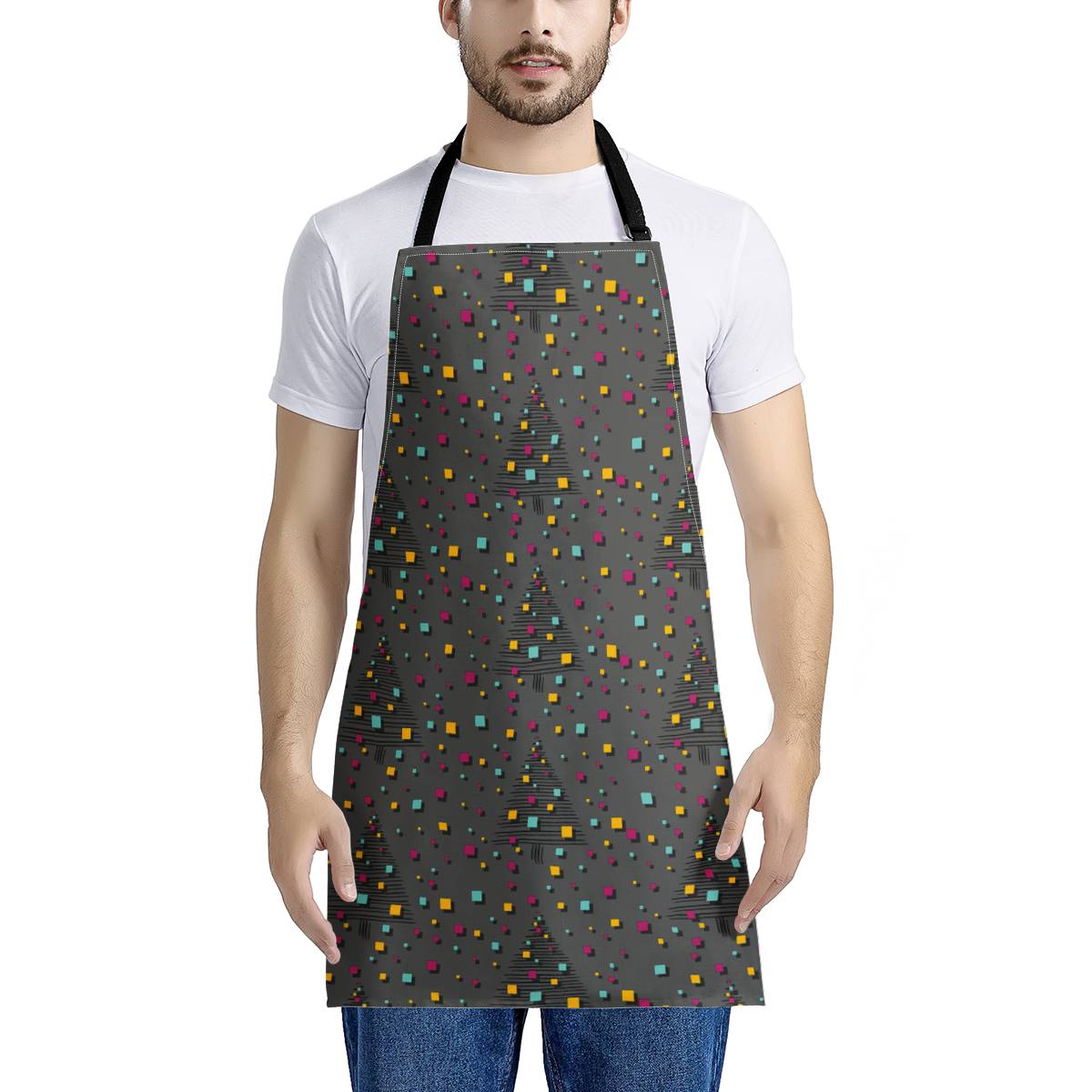 Luxtrini Christmas Trees Apron