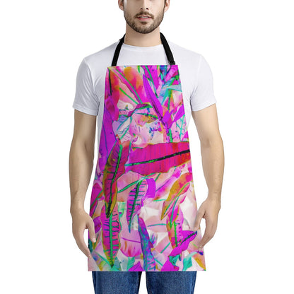 Luxtrini Purple Croton Apron