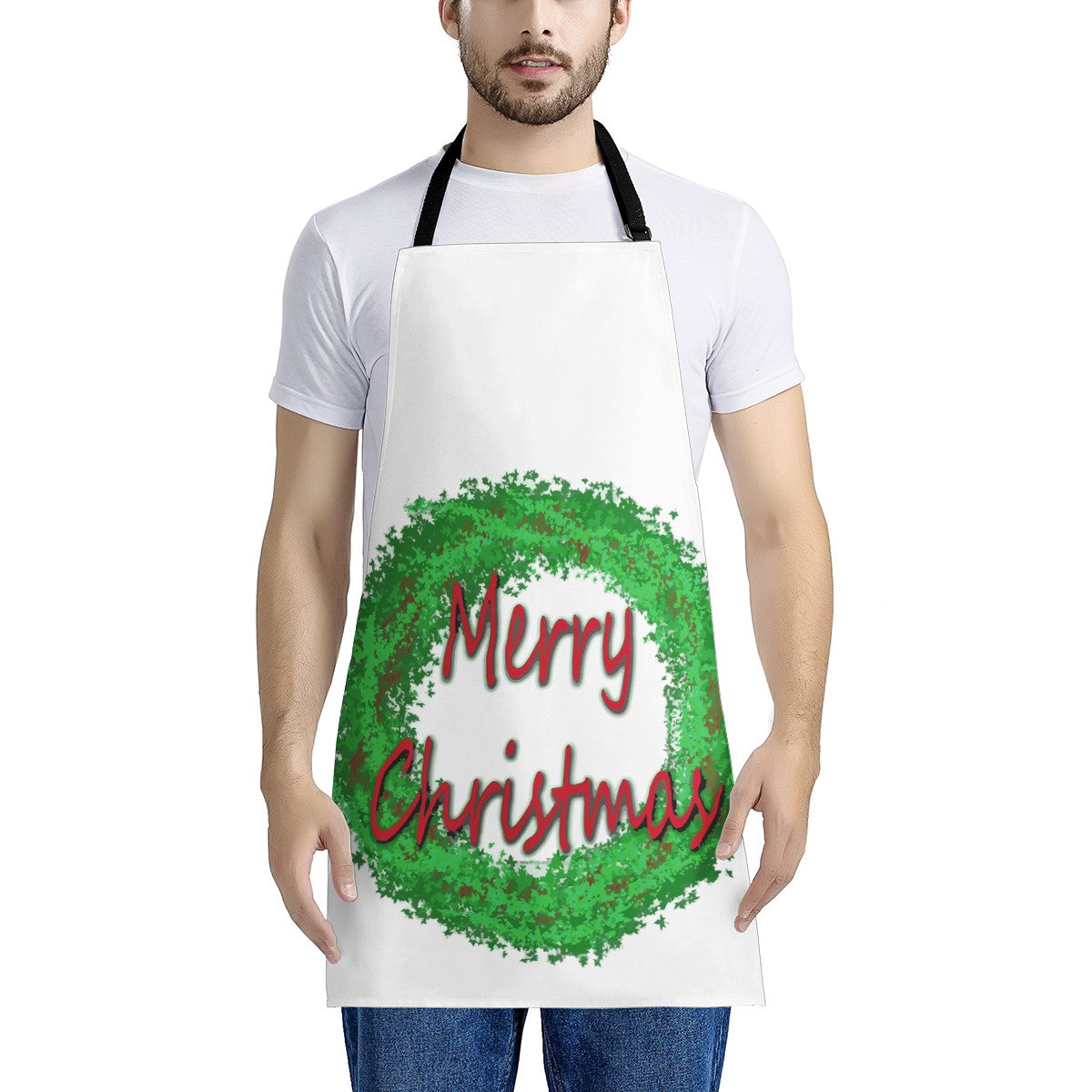 Apron - Merry Christmas - Luxtrini, LLC