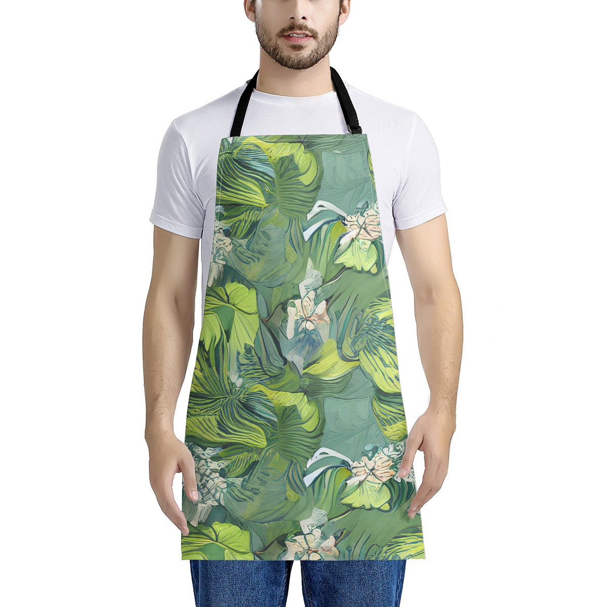 American Lotus Apron - Luxtrini, LLC