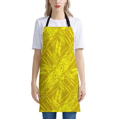 Luxtrini Yellow Fern Apron