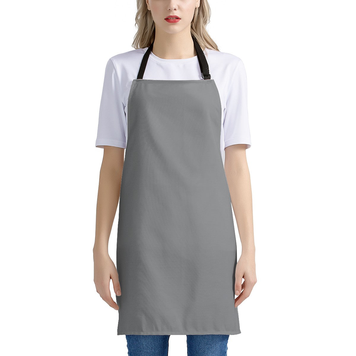 Luxtrini Silver Gray Apron