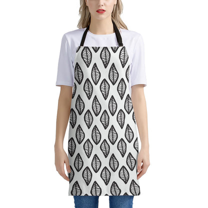 Luxtrini African | Ethnic | Mudcloth | #16 Black and White Apron