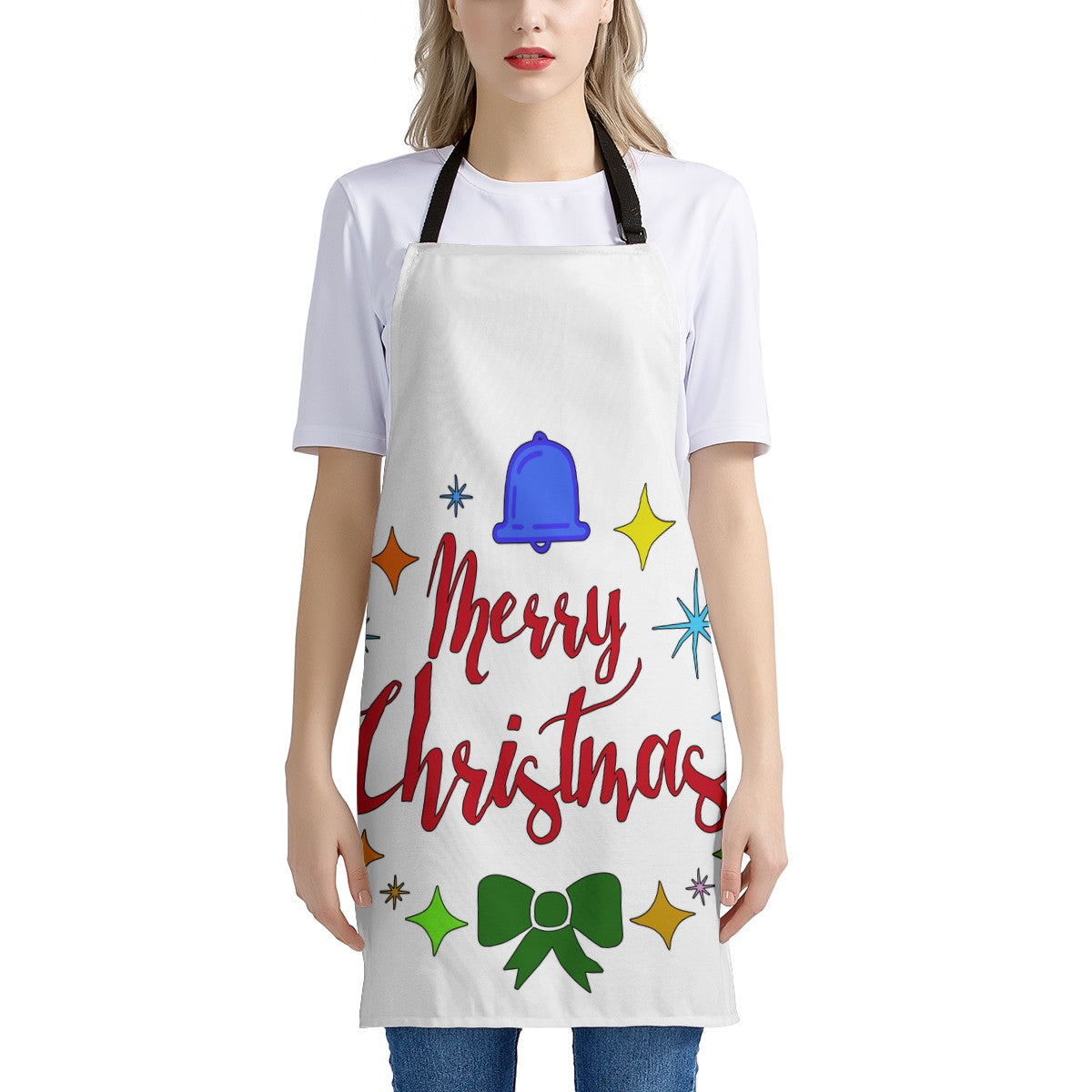 Apron - Merry Christmas - Luxtrini, LLC