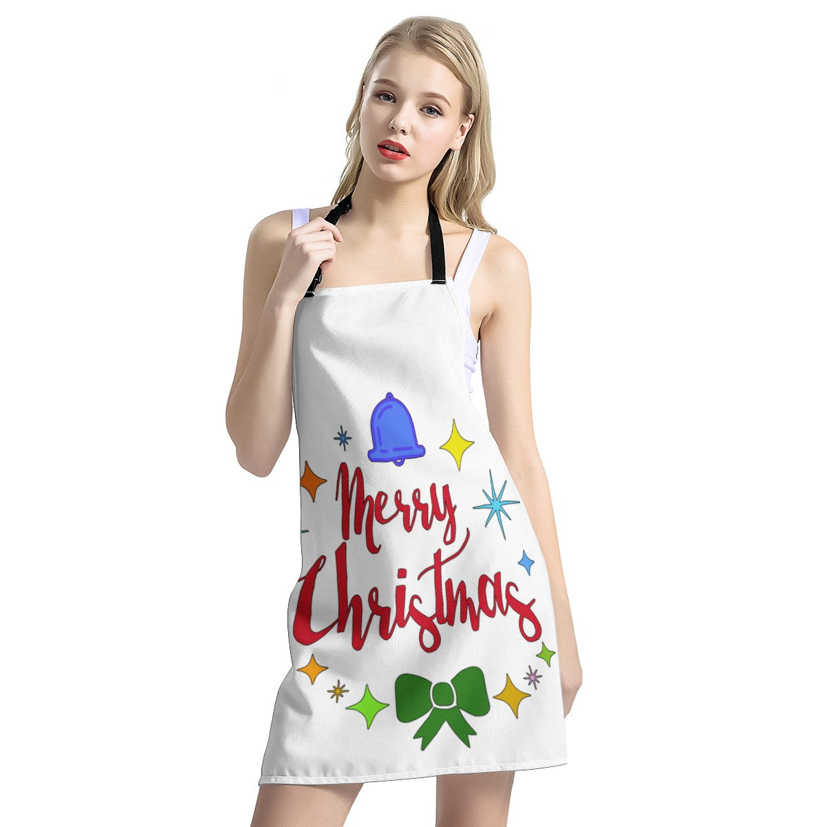 Apron - Merry Christmas - Luxtrini, LLC