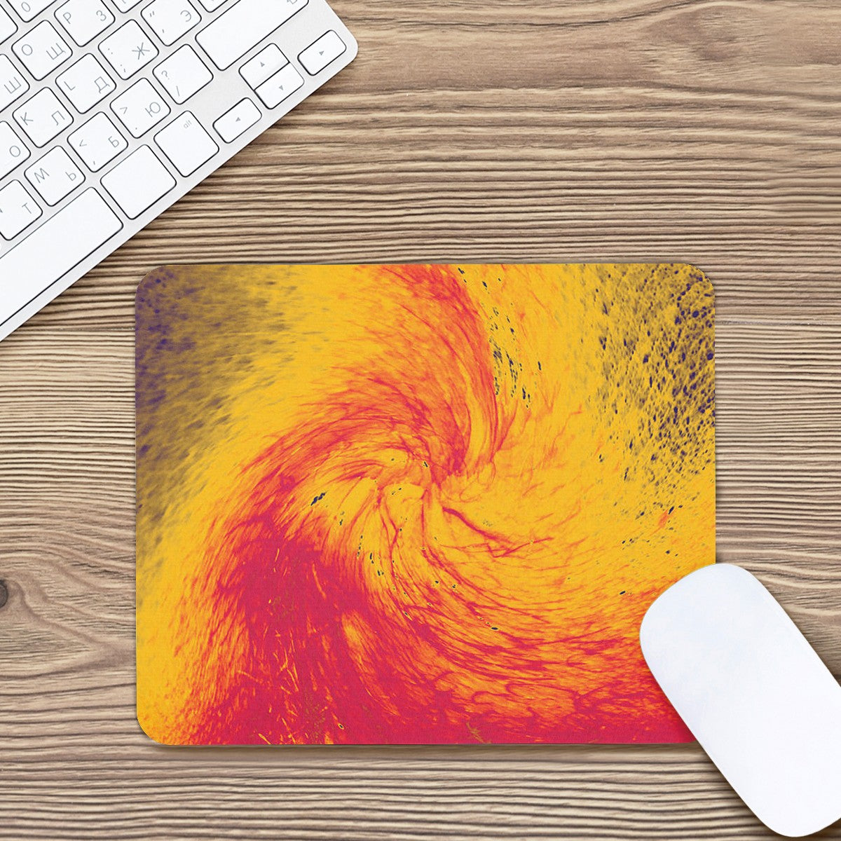 Pele's Fire Mouse Pad - Desk Decor - Office Decor